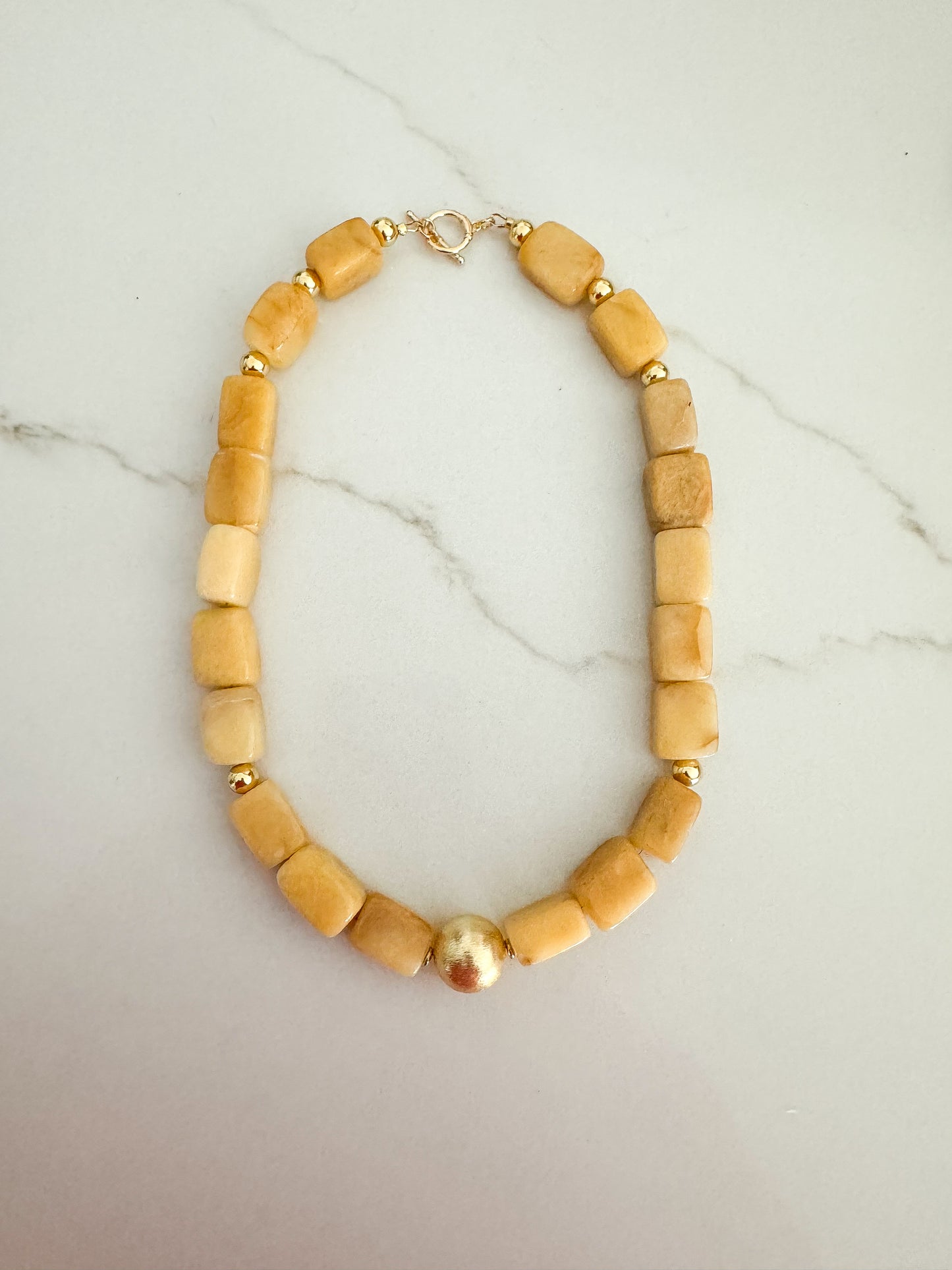 Neutral Statement Necklace