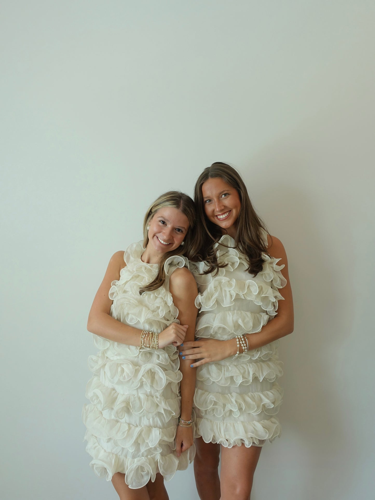 All Around Ruffle Mini Dress