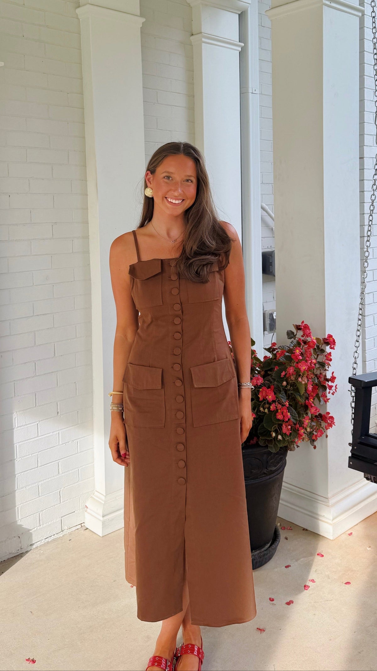 Mocha Midi Dress