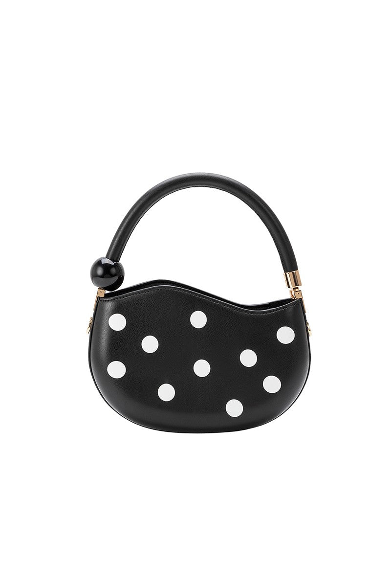 Melie Bianco Jennie Vegan Polka Dot Crossbody Bag