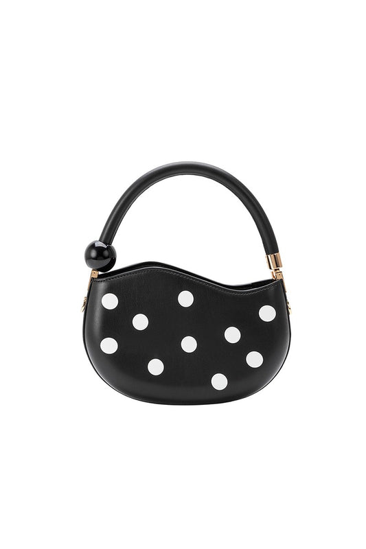 Melie Bianco Jennie Vegan Polka Dot Crossbody Bag