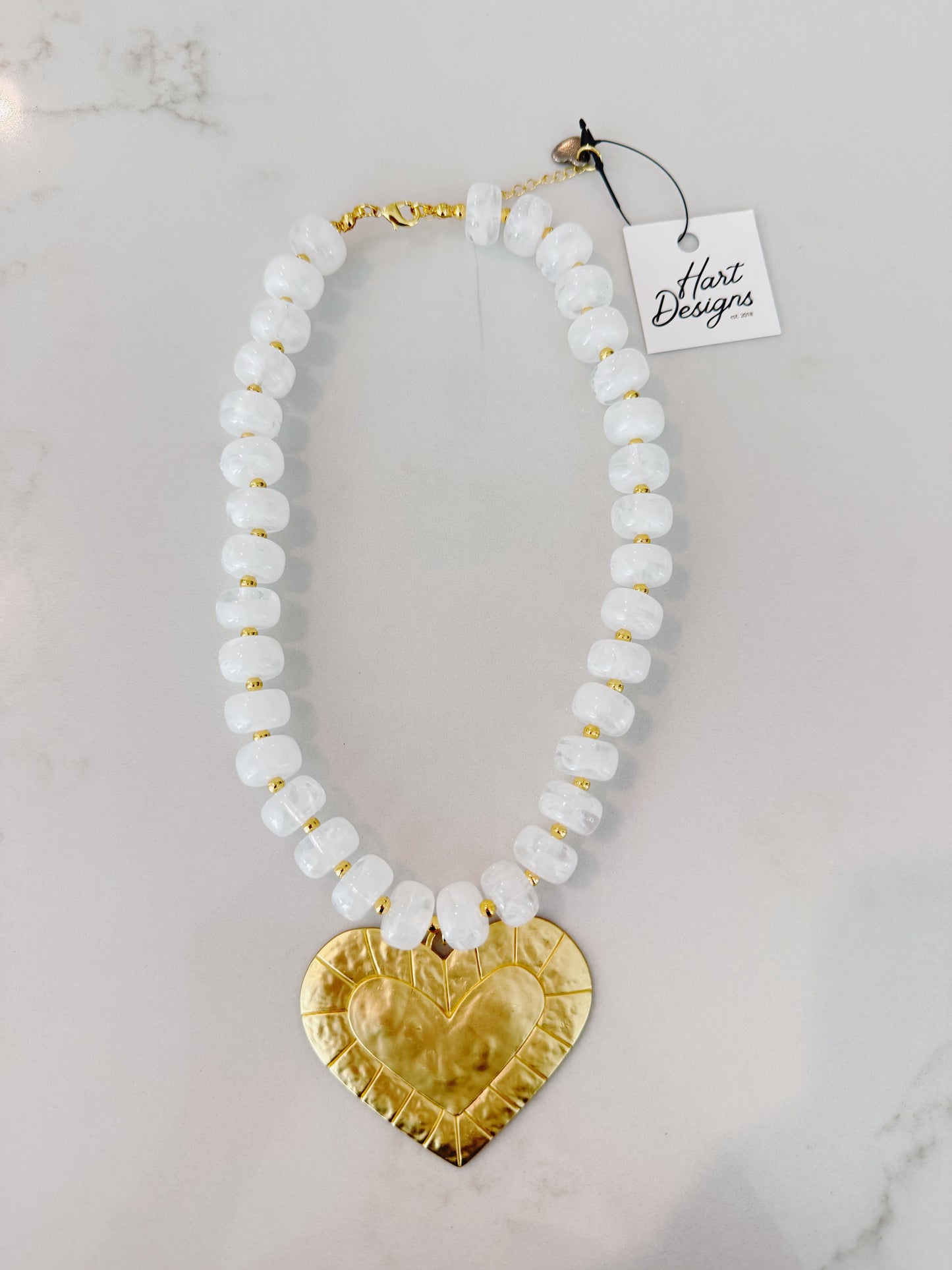 Gold Heart Neclace