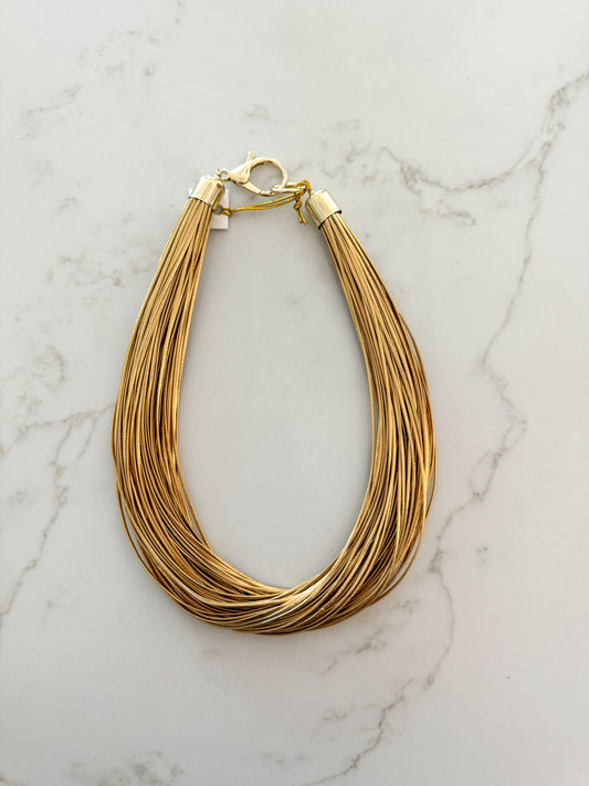 Leatherette Necklace