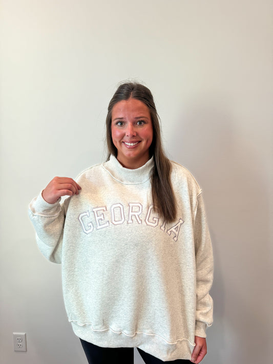 Georgia Mock Neck