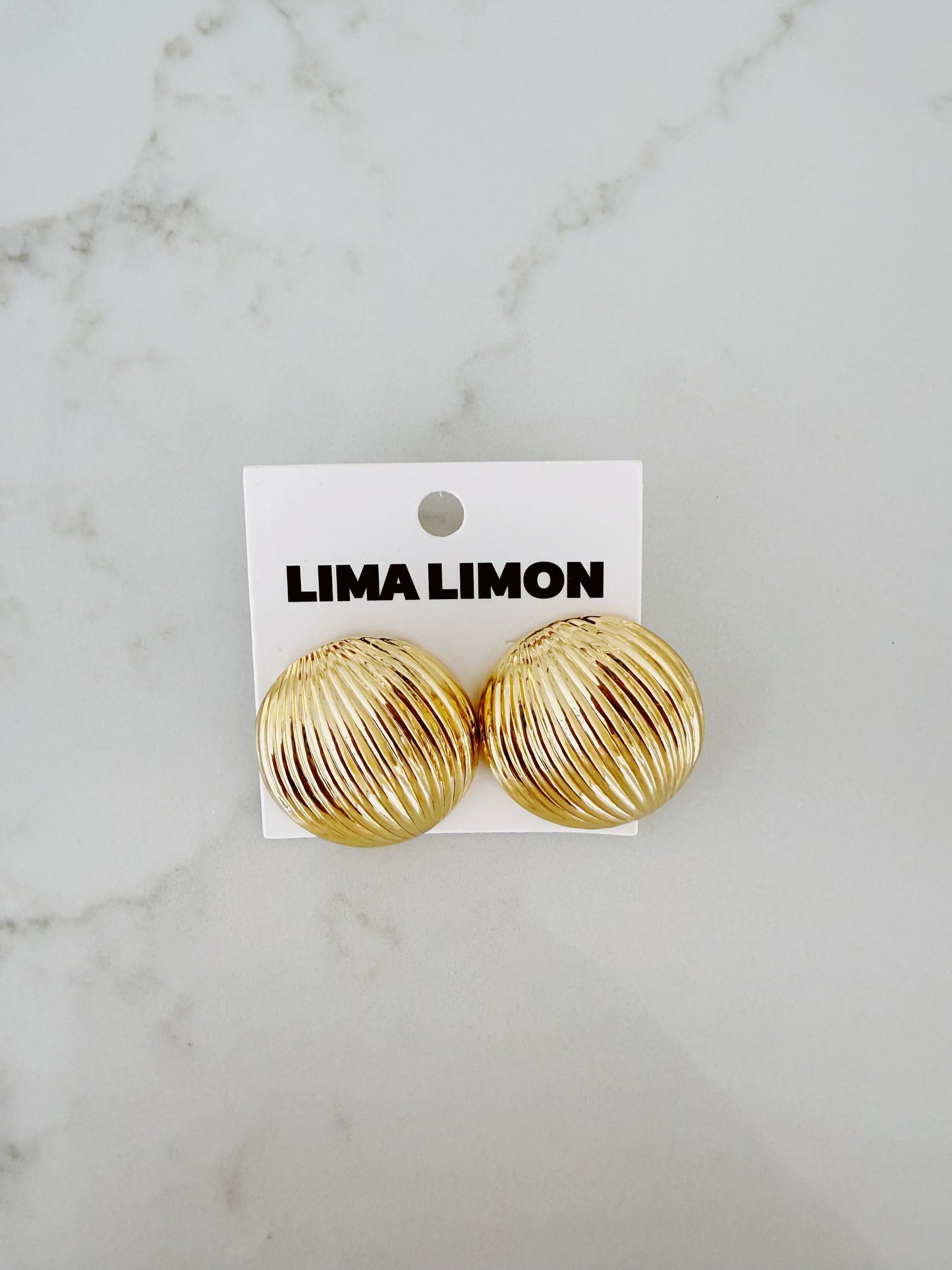 Large Gold Studs
