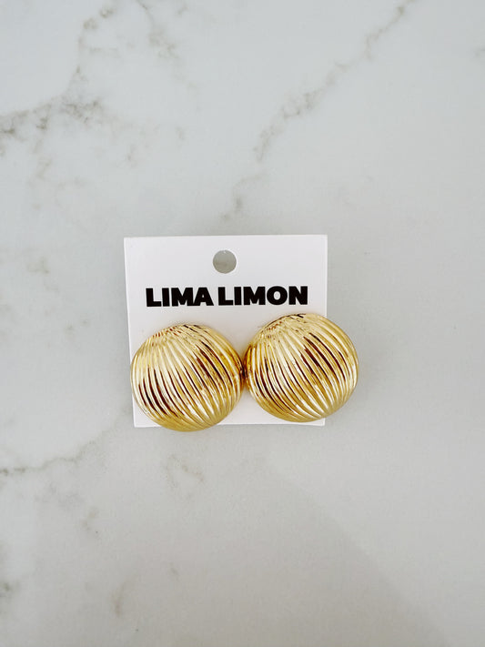 Large Gold Studs