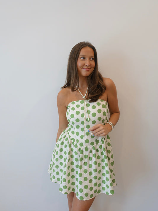 Polka Dot Mini Dress