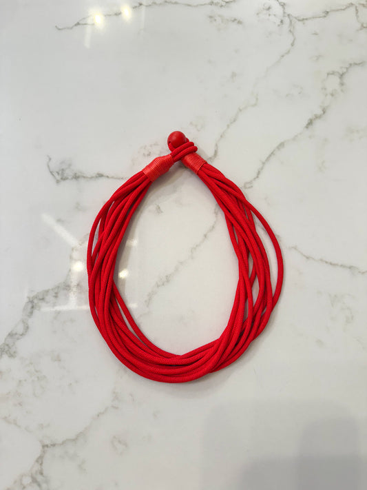 Red Rope Necklace