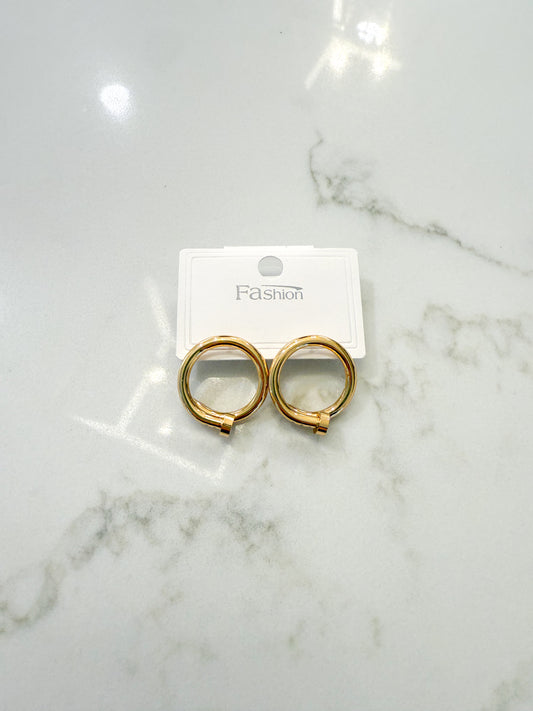 Gold Studded Earrings