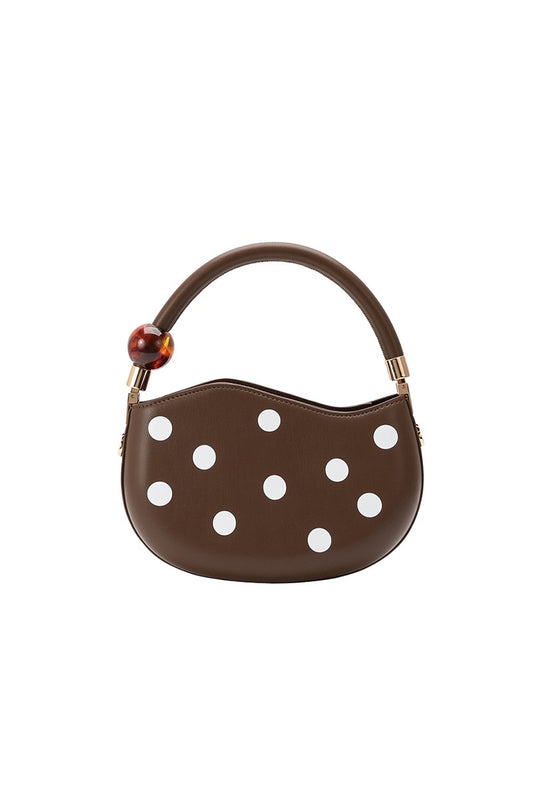 Melie Bianco Jennie Vegan Polka Dot Crossbody Bag